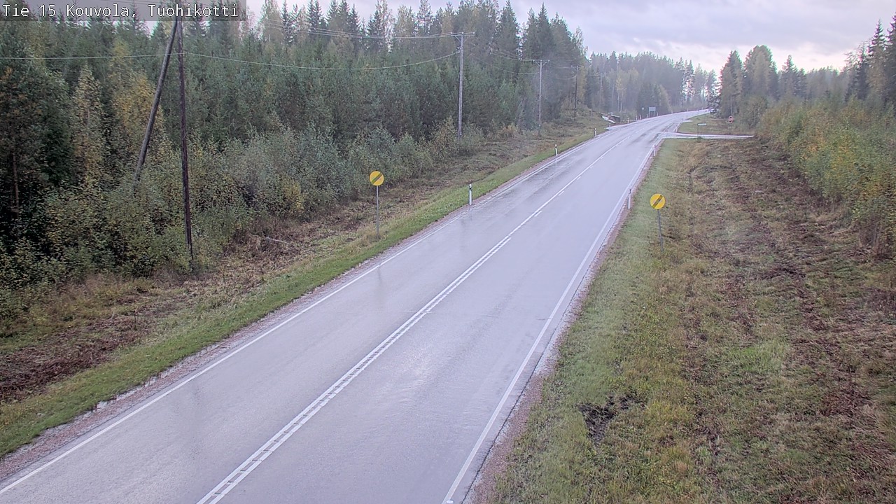 Weather Camera Image Väg 15 Kouvola, Tuohikotti, Kouvola, Kymenlaakso
