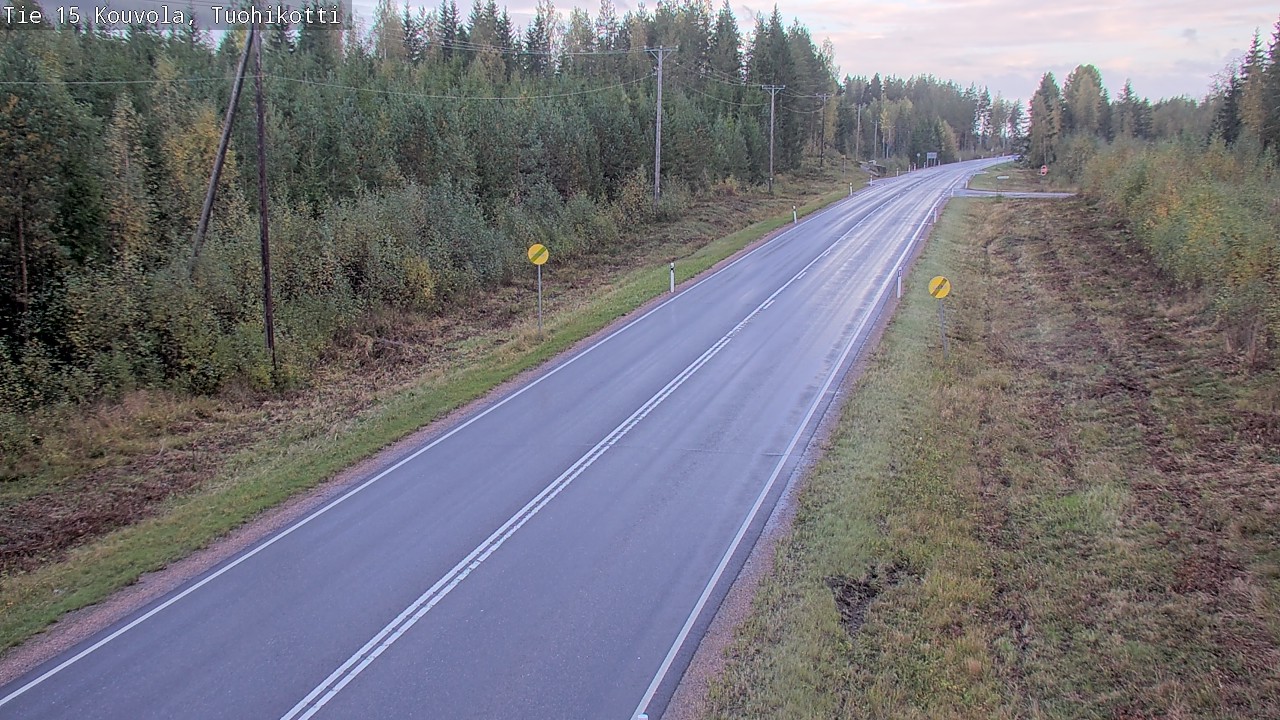 Weather Camera Image Väg 15 Kouvola, Tuohikotti, Kouvola, Kymenlaakso