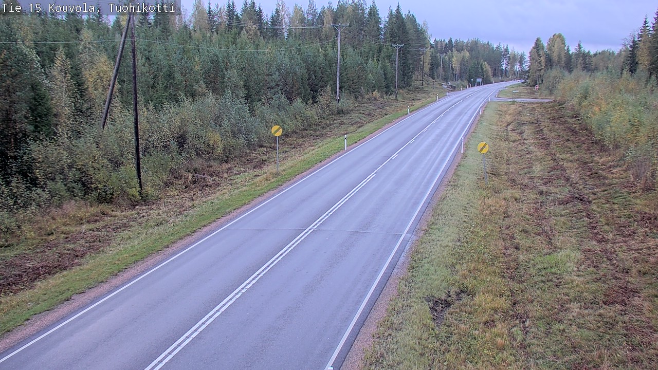 Weather Camera Image Road 15 Kouvola, Tuohikotti, Kouvola, Kymenlaakso