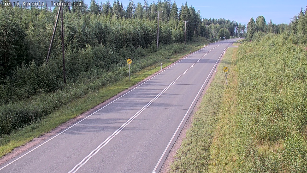 Weather Camera Image Väg 15 Kouvola, Tuohikotti, Kouvola, Kymenlaakso