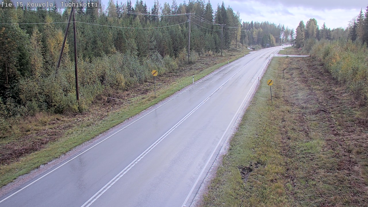 Weather Camera Image Väg 15 Kouvola, Tuohikotti, Kouvola, Kymenlaakso