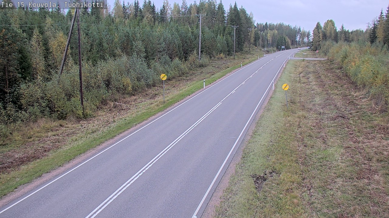 Weather Camera Image Väg 15 Kouvola, Tuohikotti, Kouvola, Kymenlaakso