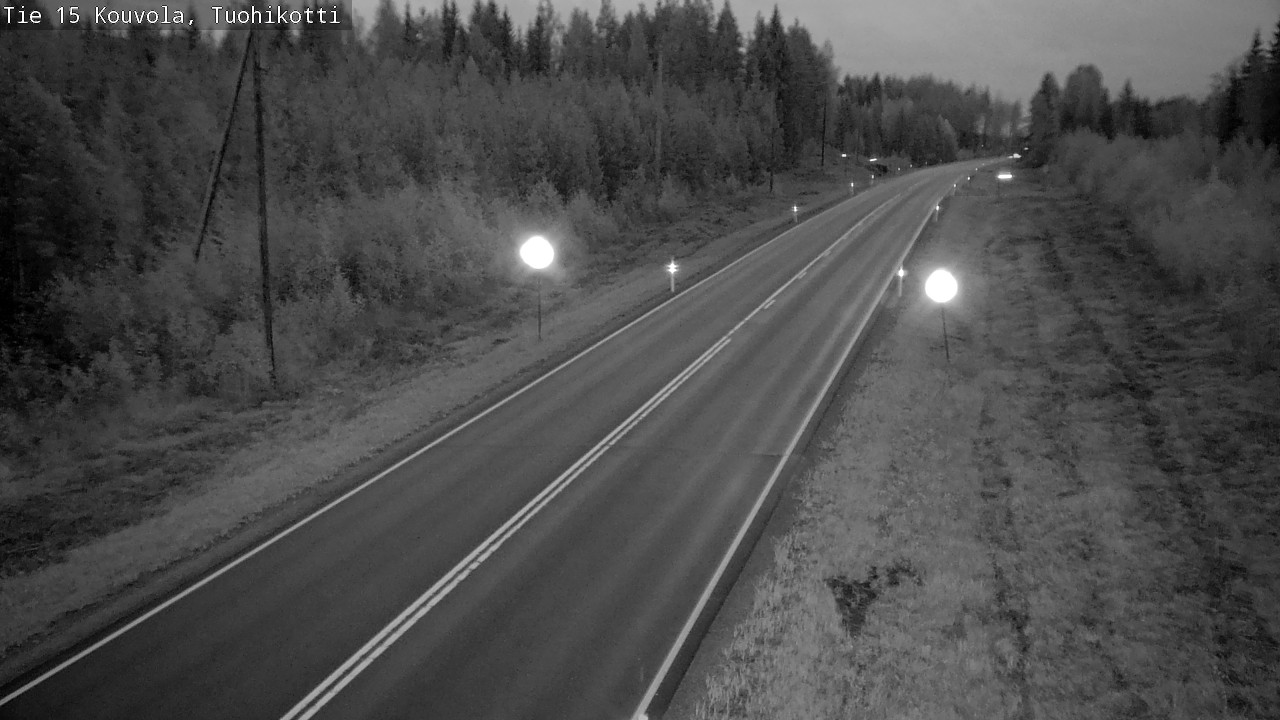 Weather Camera Image Väg 15 Kouvola, Tuohikotti, Kouvola, Kymenlaakso