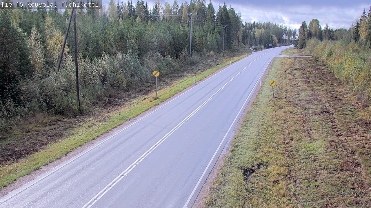 Weather Camera Image Väg 15 Kouvola, Tuohikotti, Kouvola, Kymenlaakso