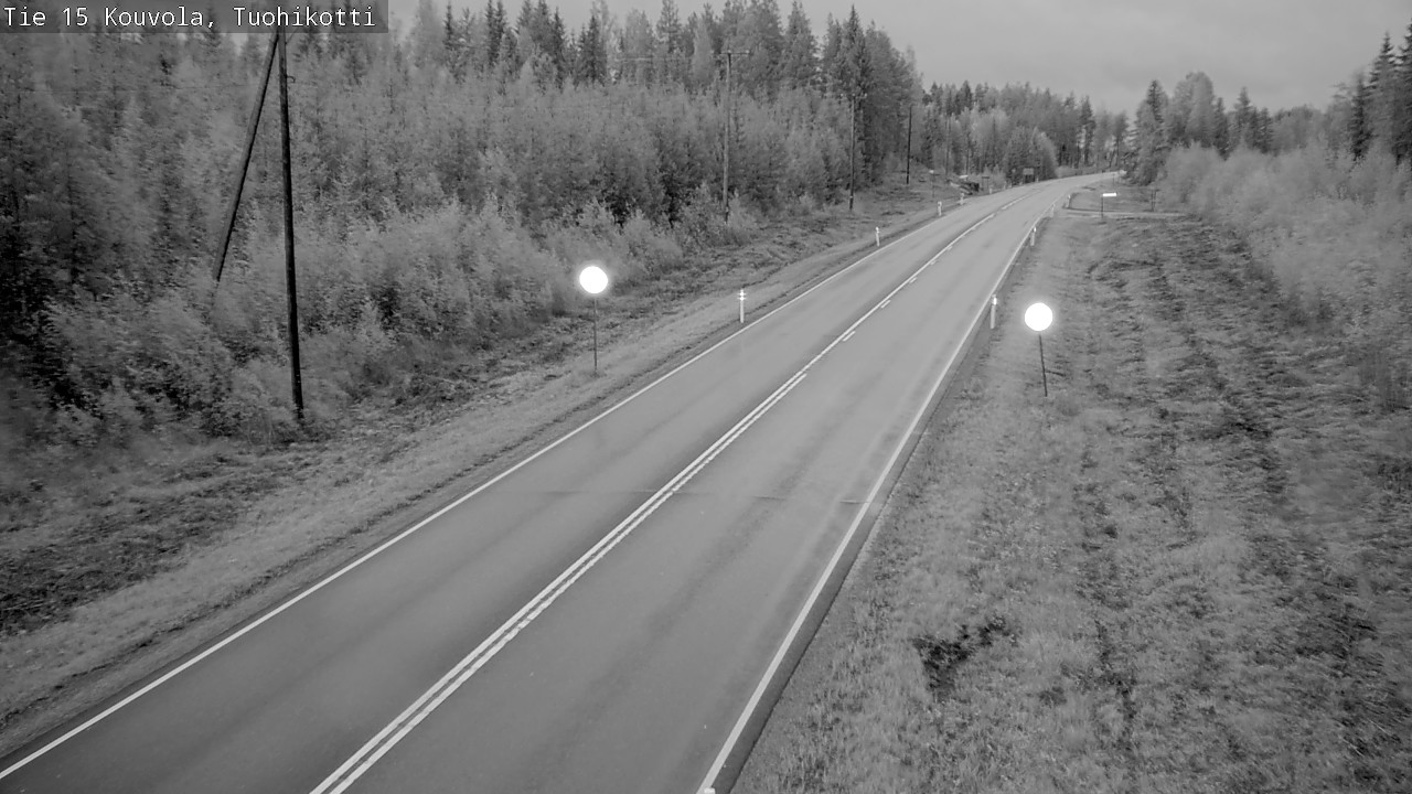 Weather Camera Image Väg 15 Kouvola, Tuohikotti, Kouvola, Kymenlaakso