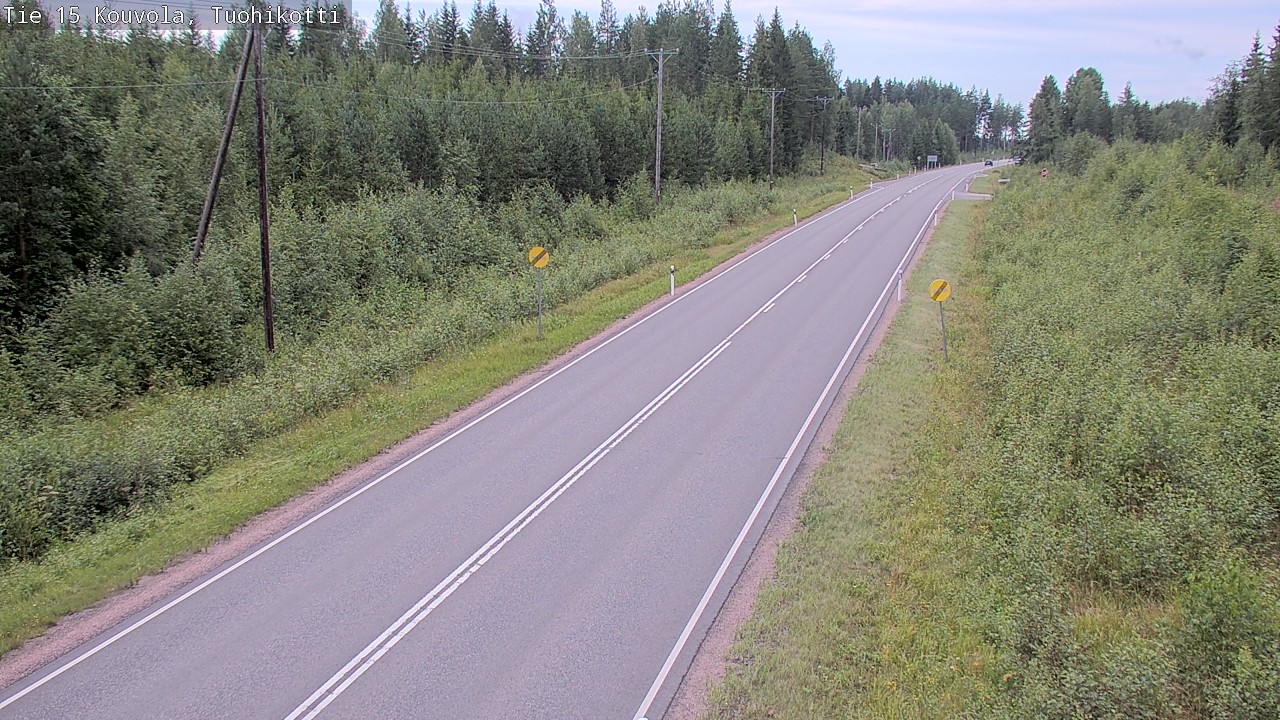 Weather Camera Image Väg 15 Kouvola, Tuohikotti, Kouvola, Kymenlaakso