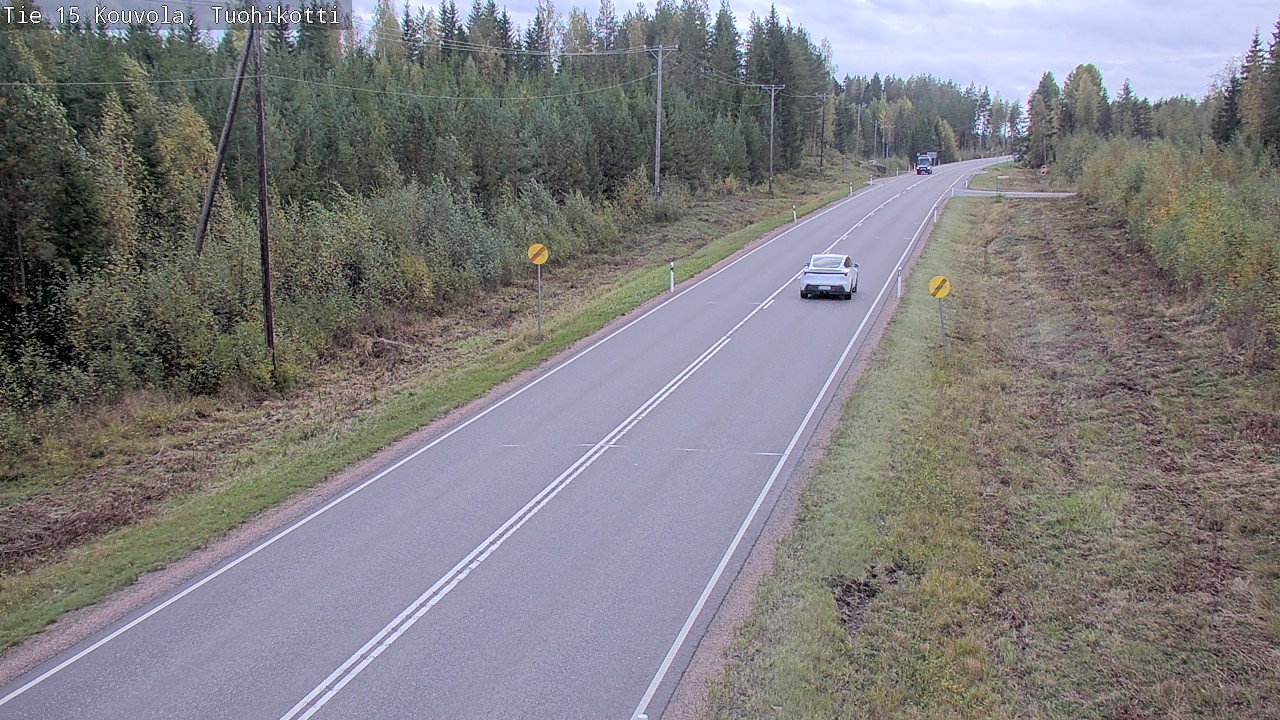 Weather Camera Image Väg 15 Kouvola, Tuohikotti, Kouvola, Kymenlaakso