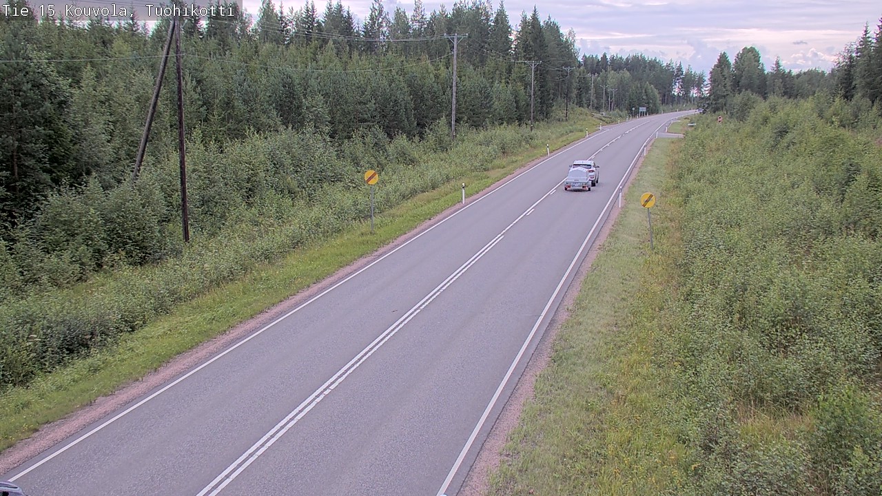 Weather Camera Image Road 15 Kouvola, Tuohikotti, Kouvola, Kymenlaakso