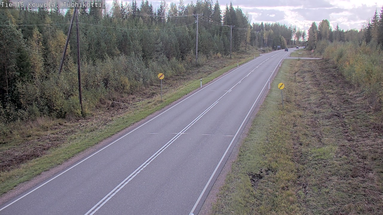 Weather Camera Image Road 15 Kouvola, Tuohikotti, Kouvola, Kymenlaakso