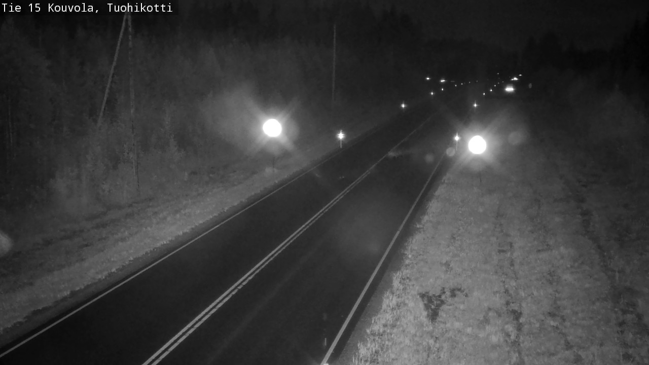 Weather Camera Image Väg 15 Kouvola, Tuohikotti, Kouvola, Kymenlaakso
