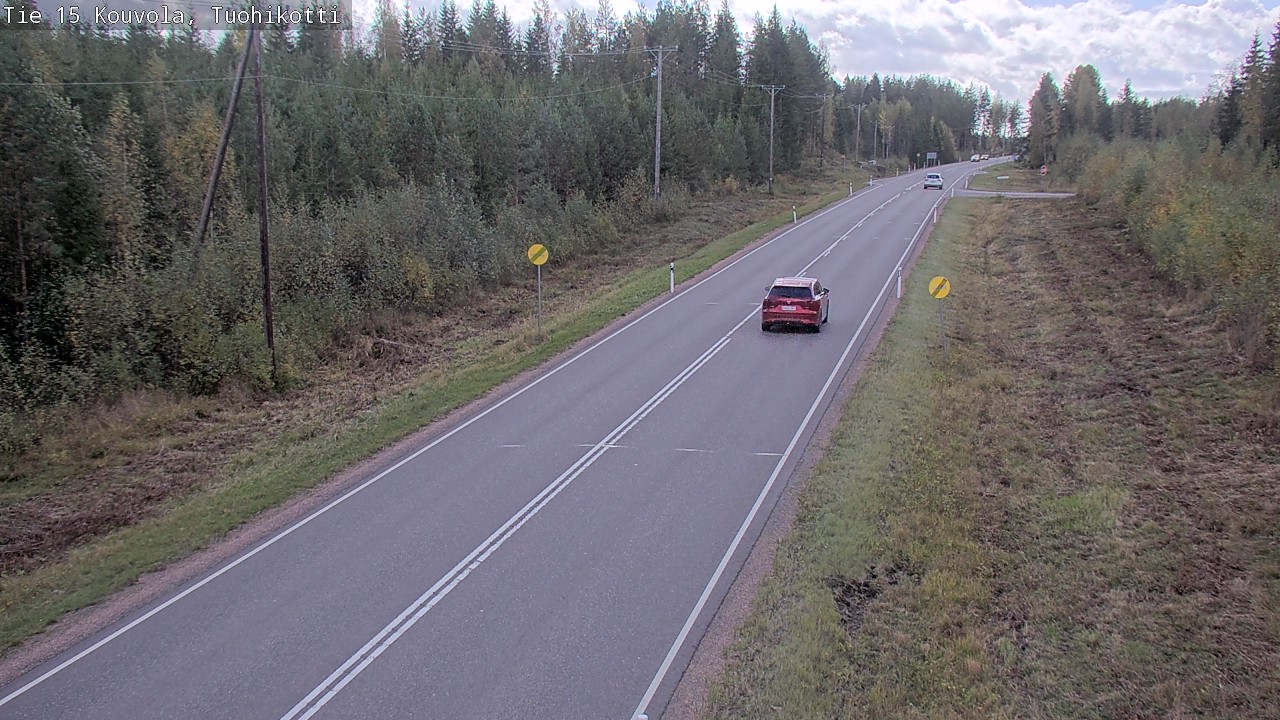 Weather Camera Image Road 15 Kouvola, Tuohikotti, Kouvola, Kymenlaakso