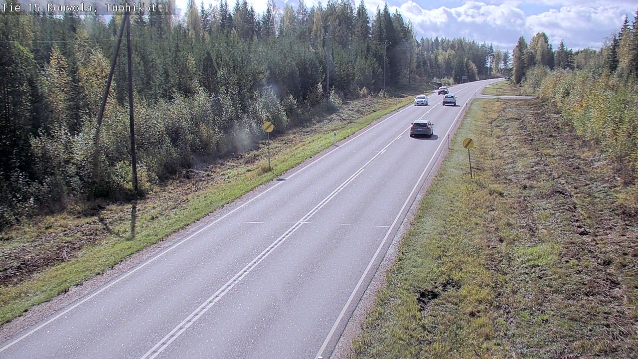 Weather Camera Image Road 15 Kouvola, Tuohikotti, Kouvola, Kymenlaakso