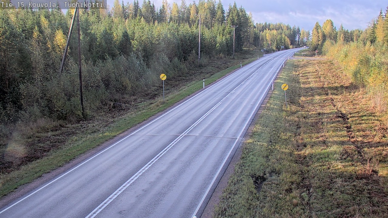 Weather Camera Image Väg 15 Kouvola, Tuohikotti, Kouvola, Kymenlaakso