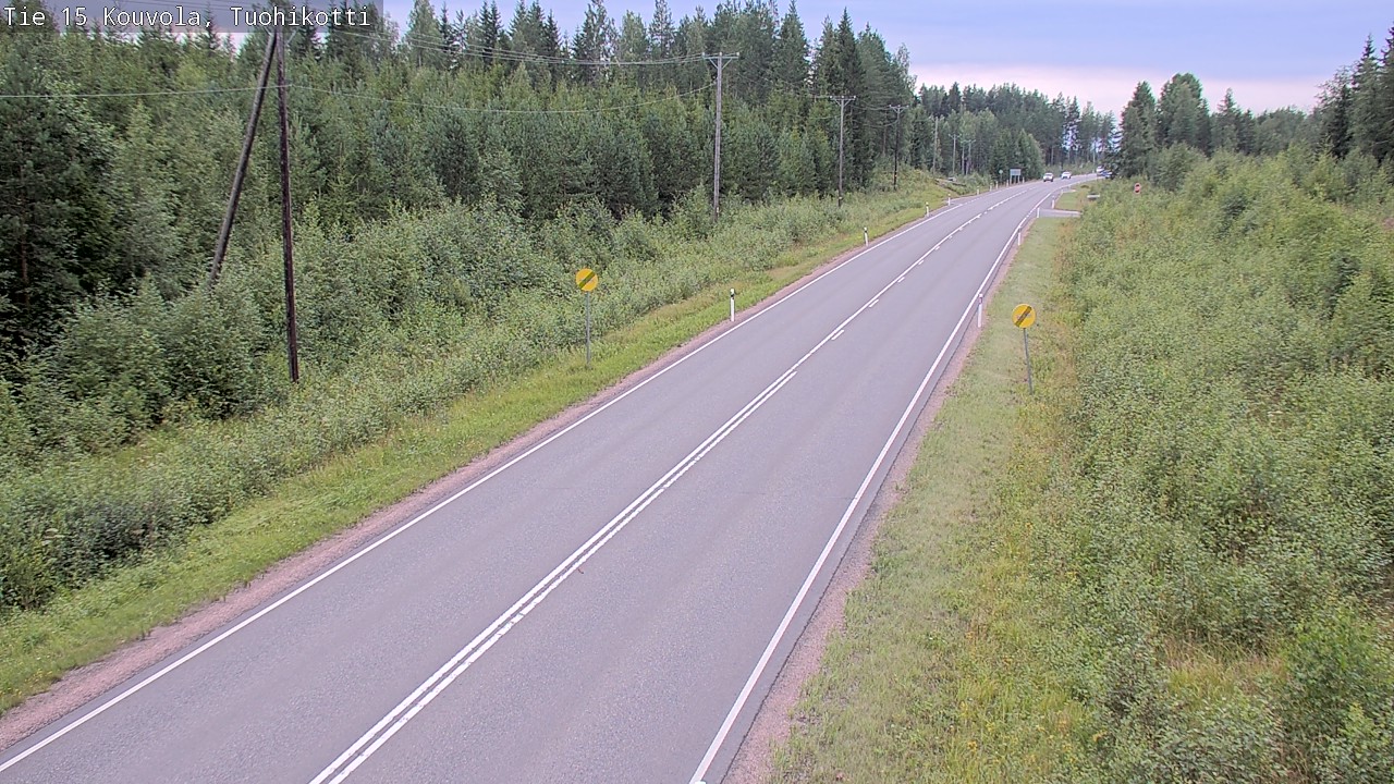Weather Camera Image Road 15 Kouvola, Tuohikotti, Kouvola, Kymenlaakso