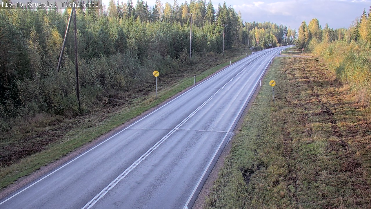 Weather Camera Image Väg 15 Kouvola, Tuohikotti, Kouvola, Kymenlaakso
