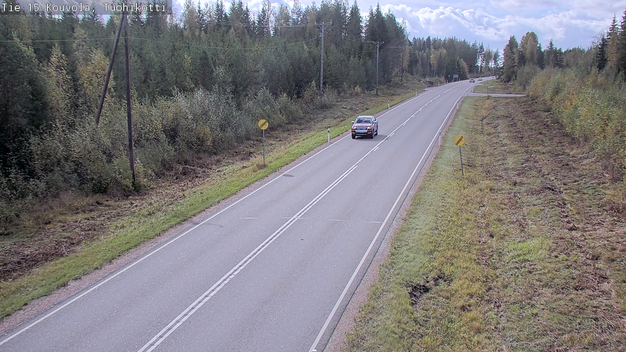 Weather Camera Image Road 15 Kouvola, Tuohikotti, Kouvola, Kymenlaakso