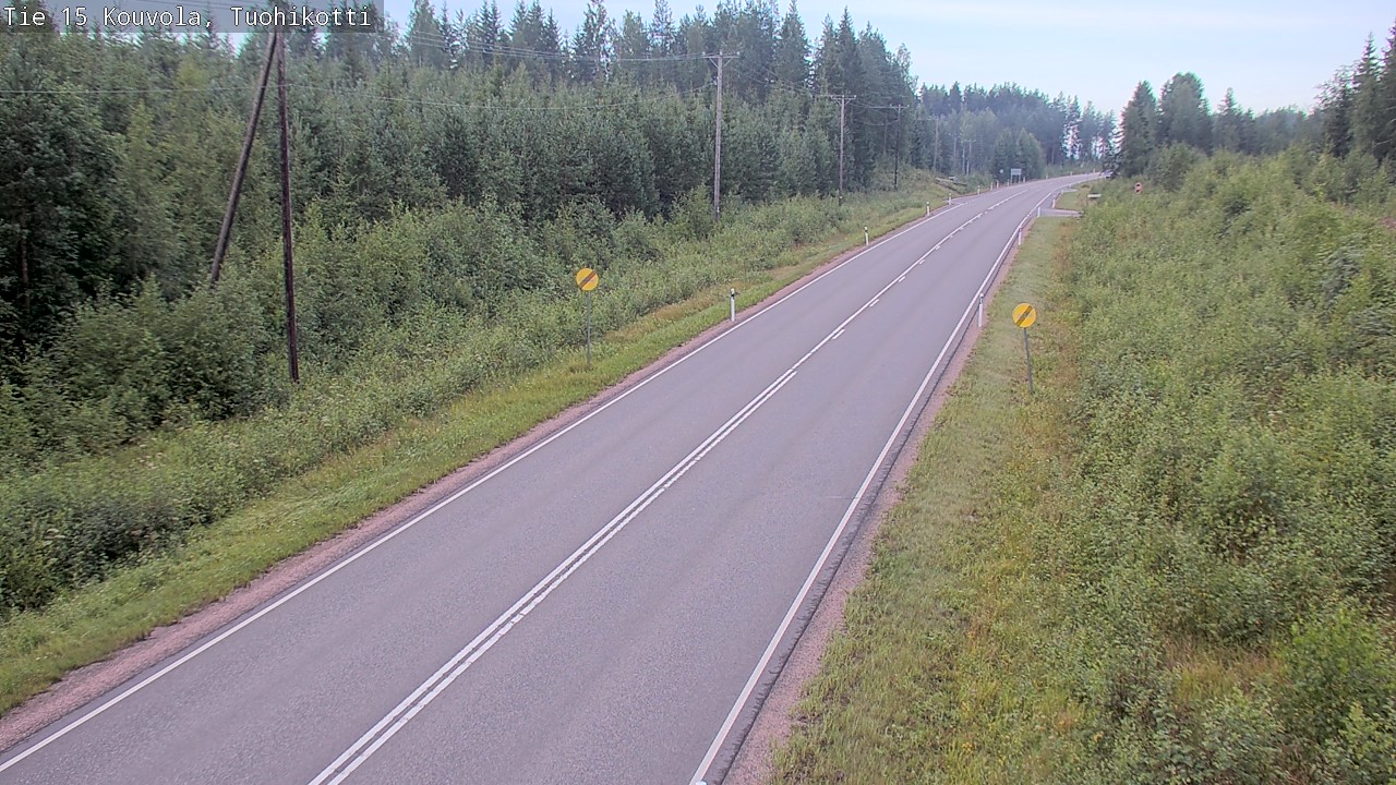 Weather Camera Image Väg 15 Kouvola, Tuohikotti, Kouvola, Kymenlaakso