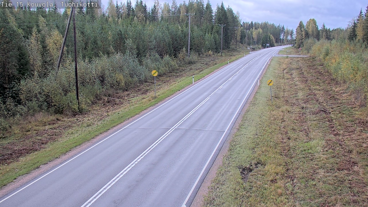 Weather Camera Image Väg 15 Kouvola, Tuohikotti, Kouvola, Kymenlaakso
