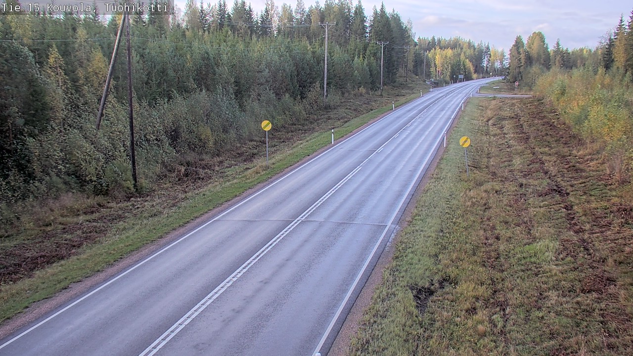 Weather Camera Image Väg 15 Kouvola, Tuohikotti, Kouvola, Kymenlaakso