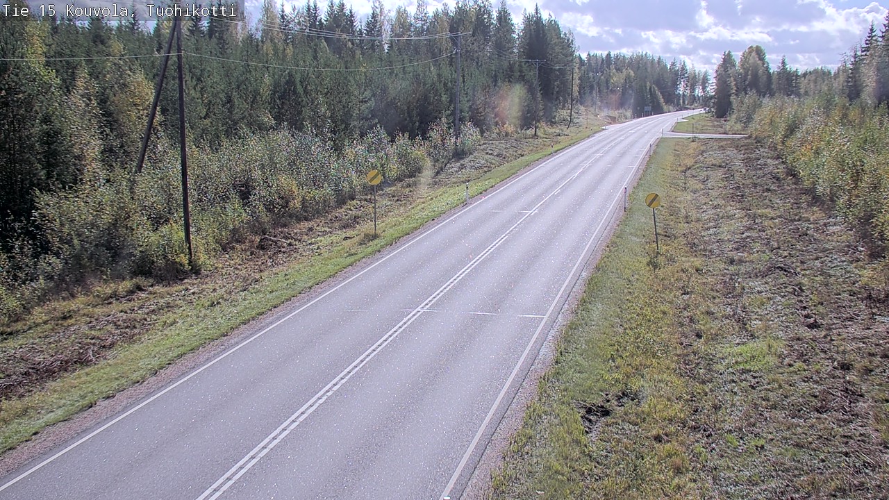 Weather Camera Image Road 15 Kouvola, Tuohikotti, Kouvola, Kymenlaakso