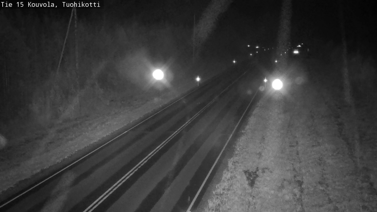 Weather Camera Image Väg 15 Kouvola, Tuohikotti, Kouvola, Kymenlaakso