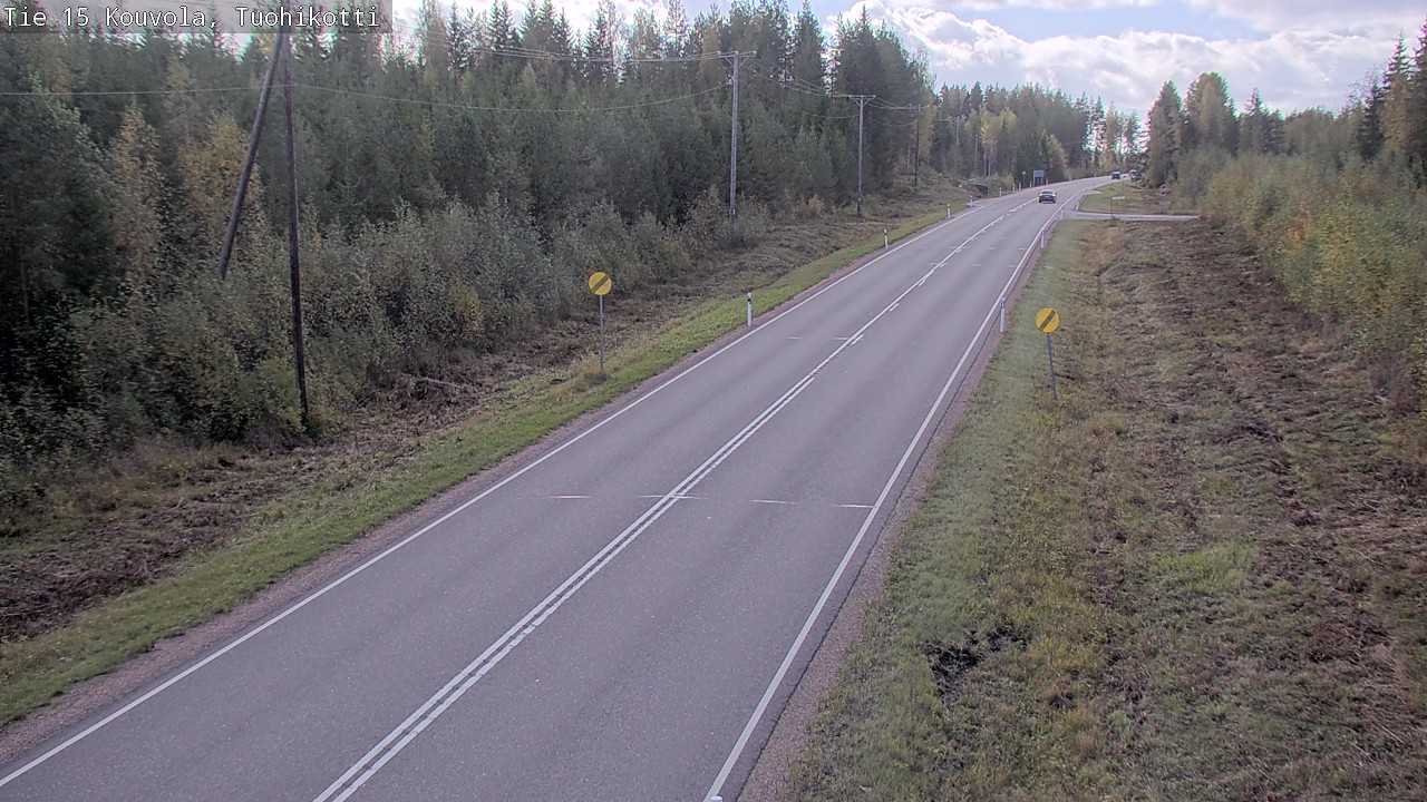 Weather Camera Image Road 15 Kouvola, Tuohikotti, Kouvola, Kymenlaakso