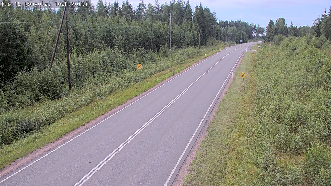Weather Camera Image Väg 15 Kouvola, Tuohikotti, Kouvola, Kymenlaakso
