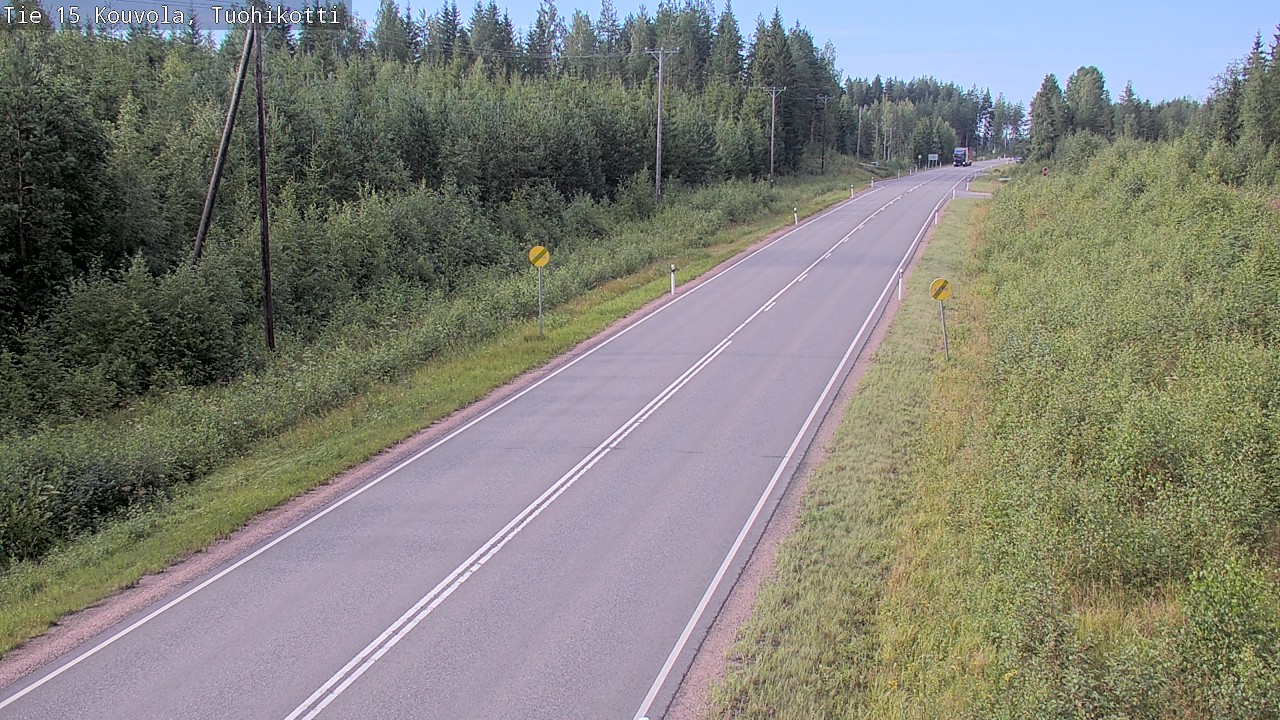 Weather Camera Image Väg 15 Kouvola, Tuohikotti, Kouvola, Kymenlaakso