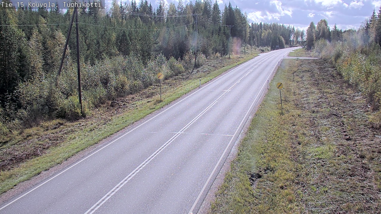 Weather Camera Image Road 15 Kouvola, Tuohikotti, Kouvola, Kymenlaakso