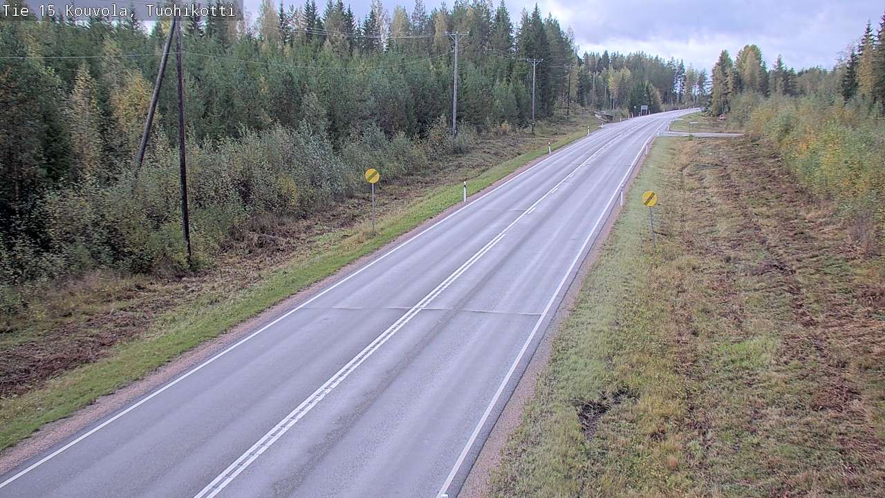 Weather Camera Image Väg 15 Kouvola, Tuohikotti, Kouvola, Kymenlaakso