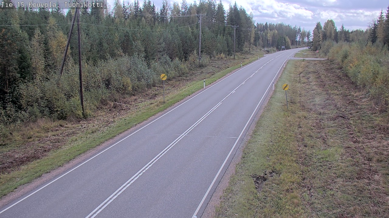 Weather Camera Image Väg 15 Kouvola, Tuohikotti, Kouvola, Kymenlaakso