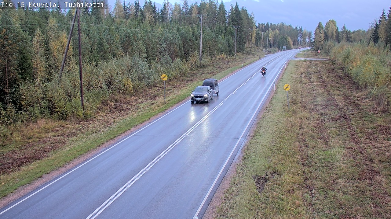 Weather Camera Image Väg 15 Kouvola, Tuohikotti, Kouvola, Kymenlaakso