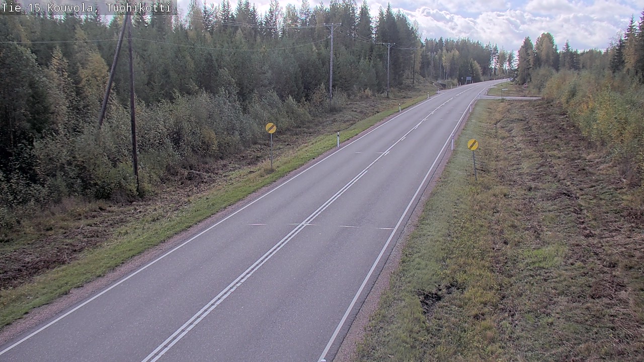 Weather Camera Image Road 15 Kouvola, Tuohikotti, Kouvola, Kymenlaakso