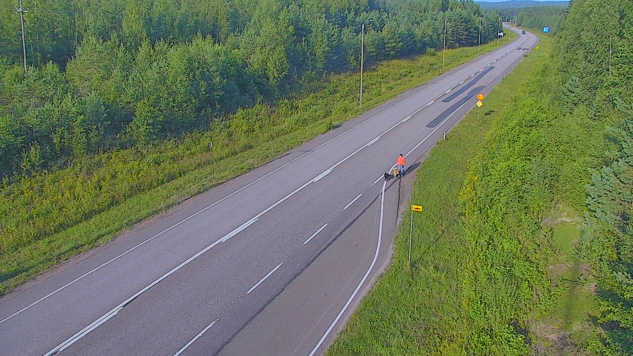 Weather Camera Image Tie 170 Ahvenkoski_2, Pyhtää, Kymenlaakso