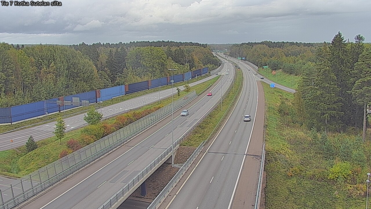 Weather Camera Image Road 7 Kotka Sutelan silta, Kotka, Kymenlaakso