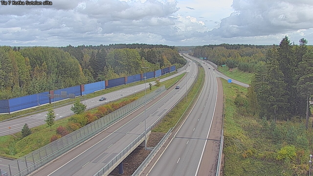 Weather Camera Image Road 7 Kotka Sutelan silta, Kotka, Kymenlaakso