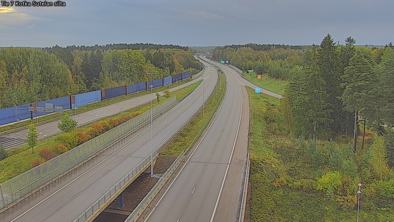 Weather Camera Image Road 7 Kotka Sutelan silta, Kotka, Kymenlaakso