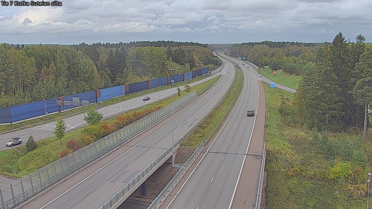 Weather Camera Image Road 7 Kotka Sutelan silta, Kotka, Kymenlaakso