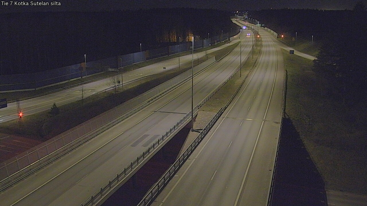 Weather Camera Image Väg 7 Kotka Sutelan silta, Kotka, Kymenlaakso