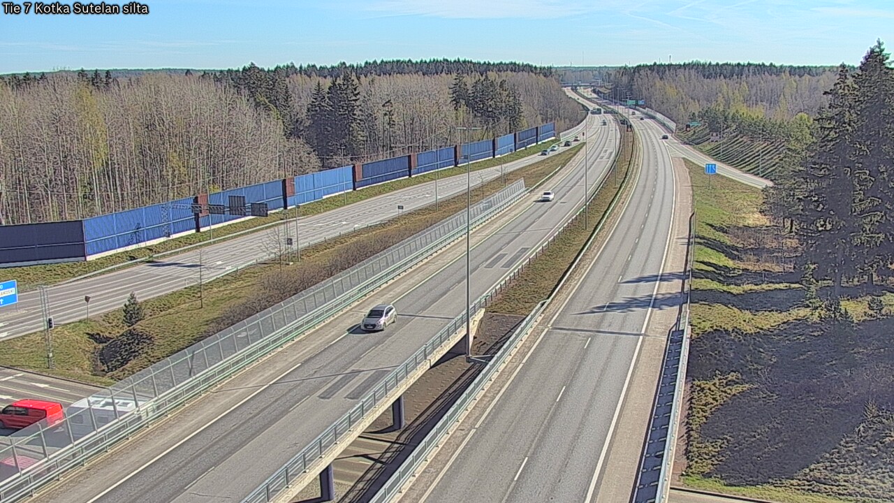 Weather Camera Image Road 7 Kotka Sutelan silta, Kotka, Kymenlaakso