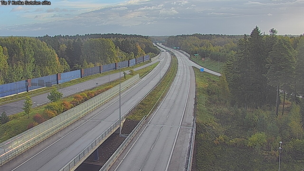 Weather Camera Image Road 7 Kotka Sutelan silta, Kotka, Kymenlaakso
