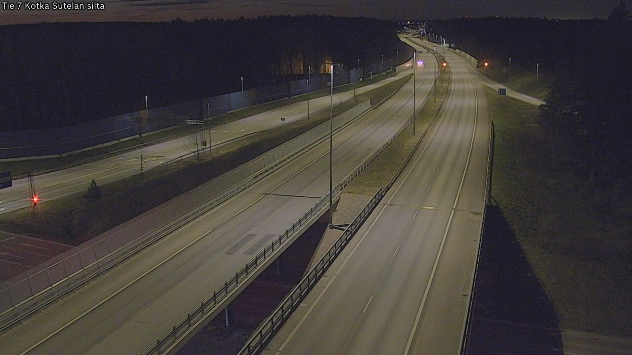 Weather Camera Image Väg 7 Kotka Sutelan silta, Kotka, Kymenlaakso