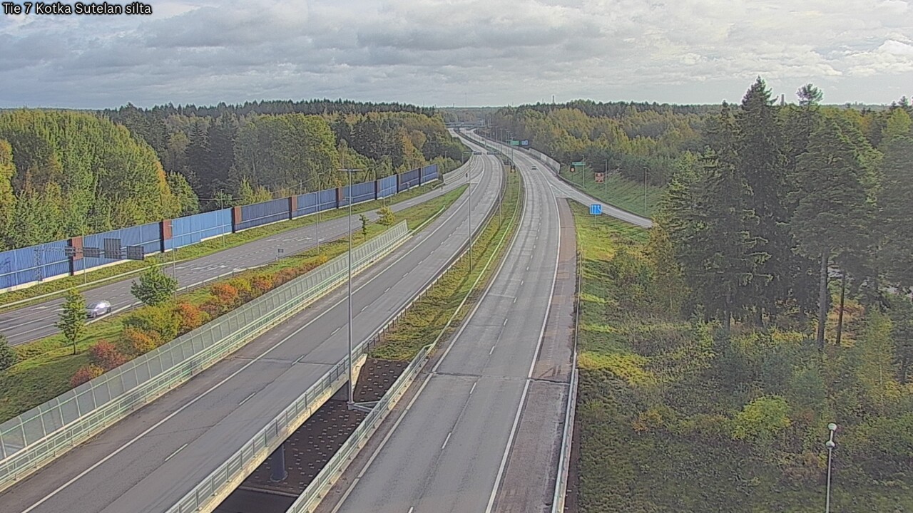 Weather Camera Image Road 7 Kotka Sutelan silta, Kotka, Kymenlaakso