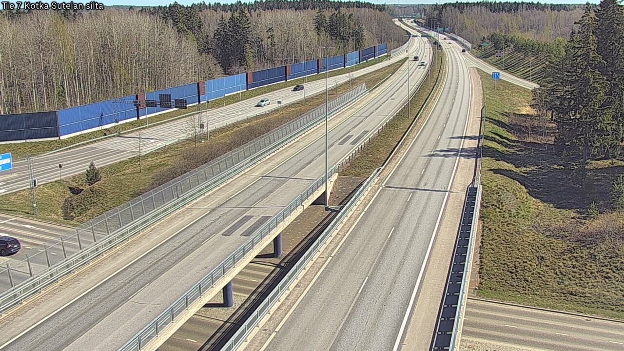 Weather Camera Image Road 7 Kotka Sutelan silta, Kotka, Kymenlaakso