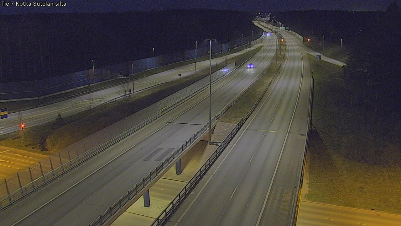 Weather Camera Image Väg 7 Kotka Sutelan silta, Kotka, Kymenlaakso