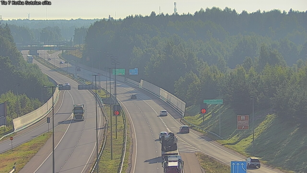 Weather Camera Image Road 7 Kotka Sutelan silta, Kotka, Kymenlaakso