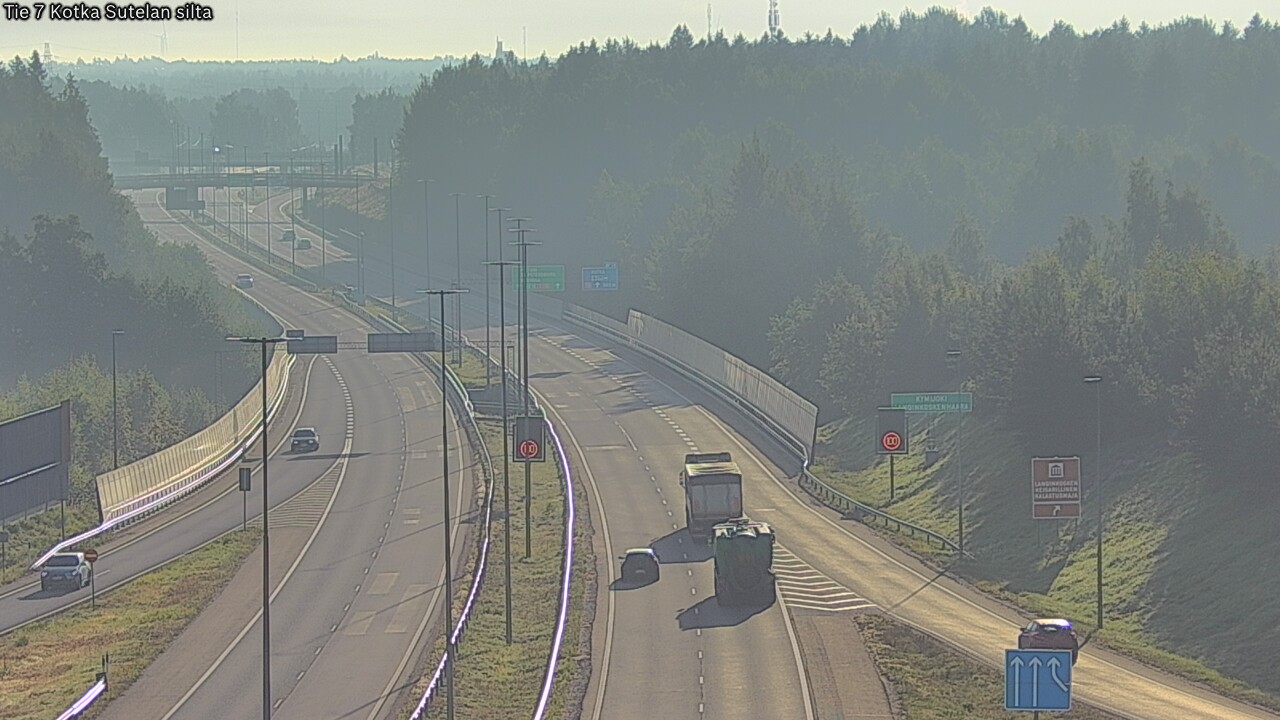 Weather Camera Image Road 7 Kotka Sutelan silta, Kotka, Kymenlaakso