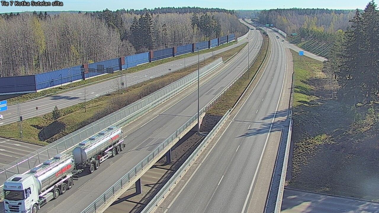 Kelikamerat Kuva Tie 7 Kotka Sutelan silta, Kotka, Kymenlaakso