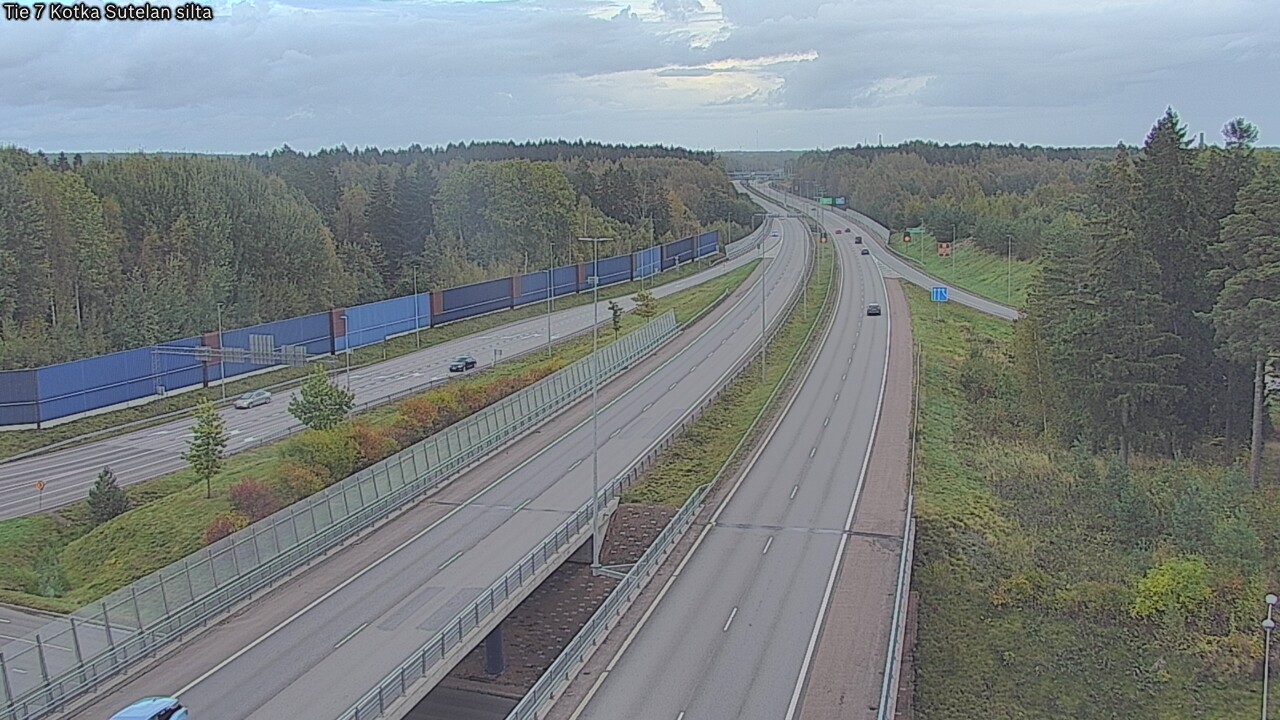 Weather Camera Image Road 7 Kotka Sutelan silta, Kotka, Kymenlaakso