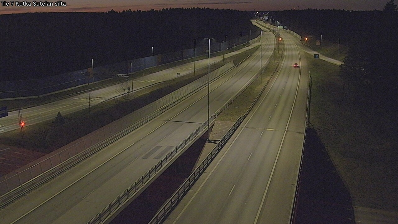 Weather Camera Image Väg 7 Kotka Sutelan silta, Kotka, Kymenlaakso